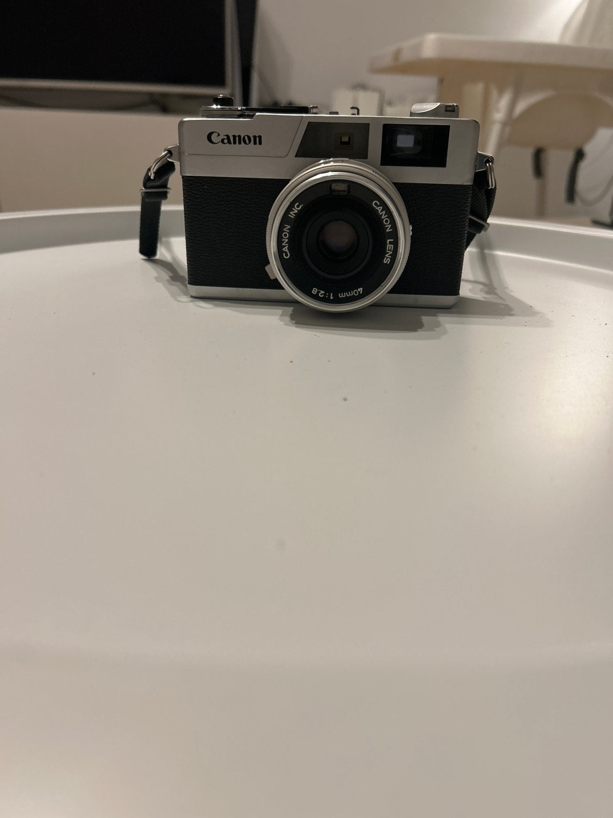 Canon Canonet 28 met Canolite D flitser - Zo goed als nieuw, Audio, Tv en Foto, Ophalen of Verzenden, Zo goed als nieuw, Compact