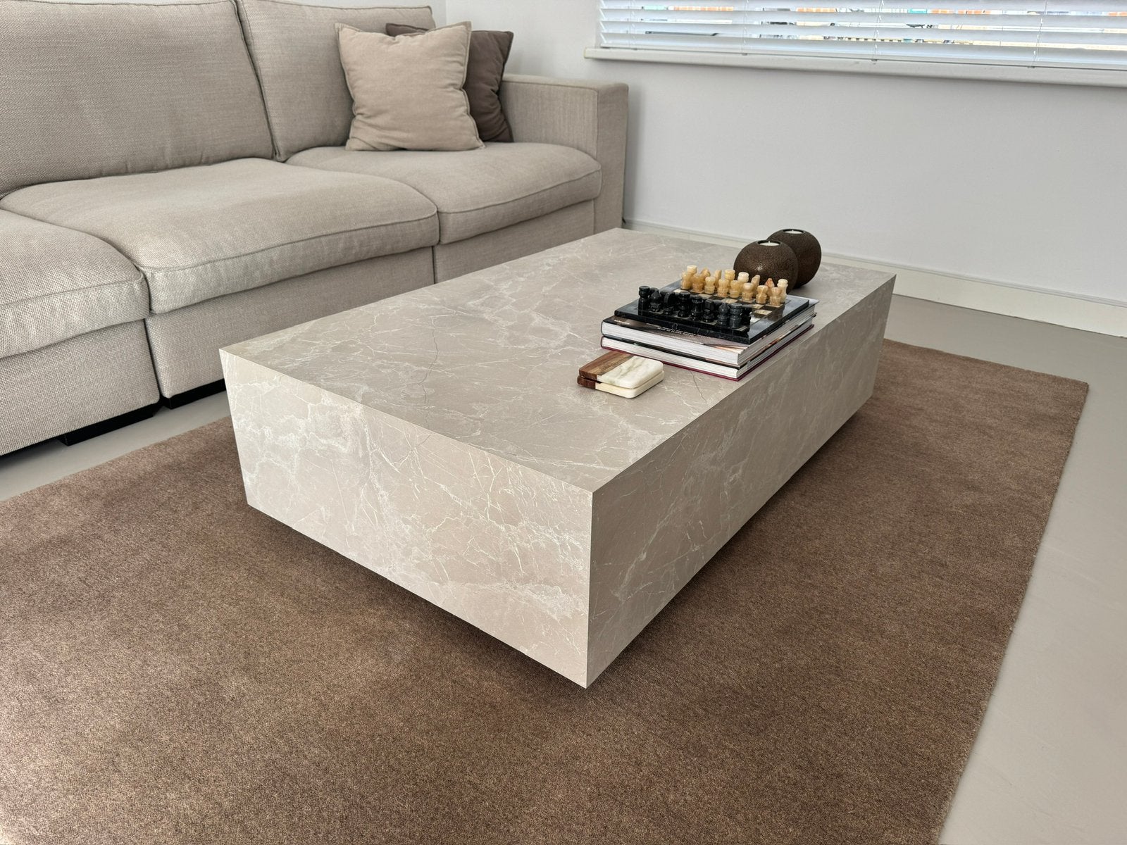 Salontafel van Westwing Collection, Ophalen, 100 tot 150 cm, 50 tot 100 cm, Zo goed als nieuw