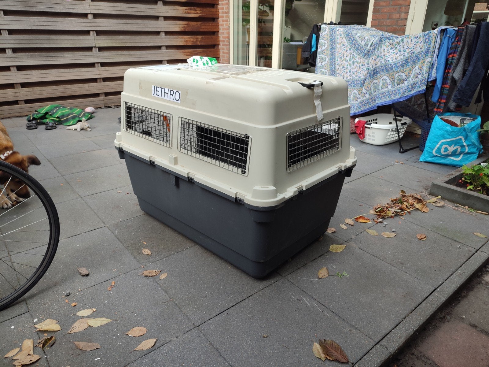 IATA honden kennel, Dieren en Toebehoren, Ophalen, Zo goed als nieuw