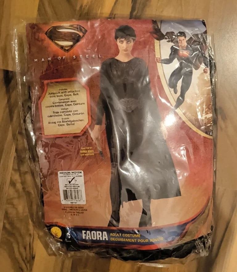 Faora - Men of Steel - dames jumpsuit catsuit - M, Kleding | Dames, Carnaval, Verzenden, Nieuw, Kleding
