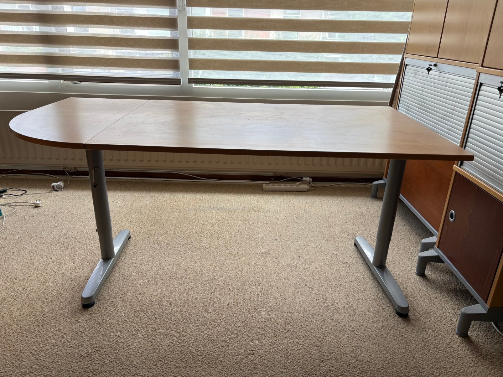 IKEA bureau Effektiv verstelbaar, 160x80x72, Ophalen, Zo goed als nieuw, IKEA