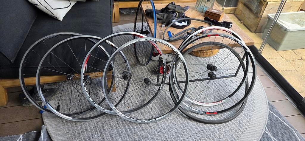 Racefiets velgen: Fulcrum Racing Comp, Shimano R500 & RS2i, Fietsen en Brommers, Fietsonderdelen, Gebruikt, Aluminium, Fulcrum, Shimano