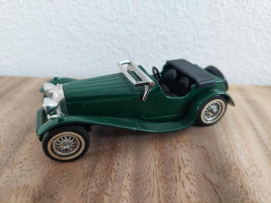 Matchbox Models of yesteryear 1:43 Y1 1936 SS 100 Jaguar, Gebruikt, Ophalen of Verzenden, Matchbox, Auto