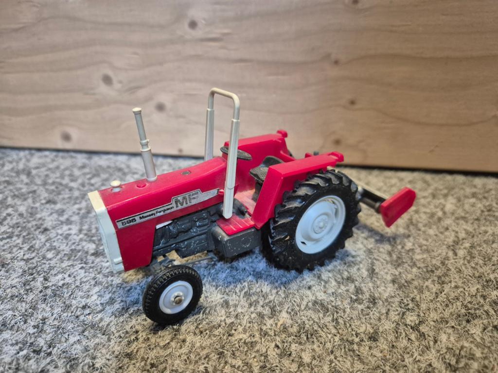 Britains MF 595 met schuif, Ophalen of Verzenden, Tractor of Landbouw, Britains