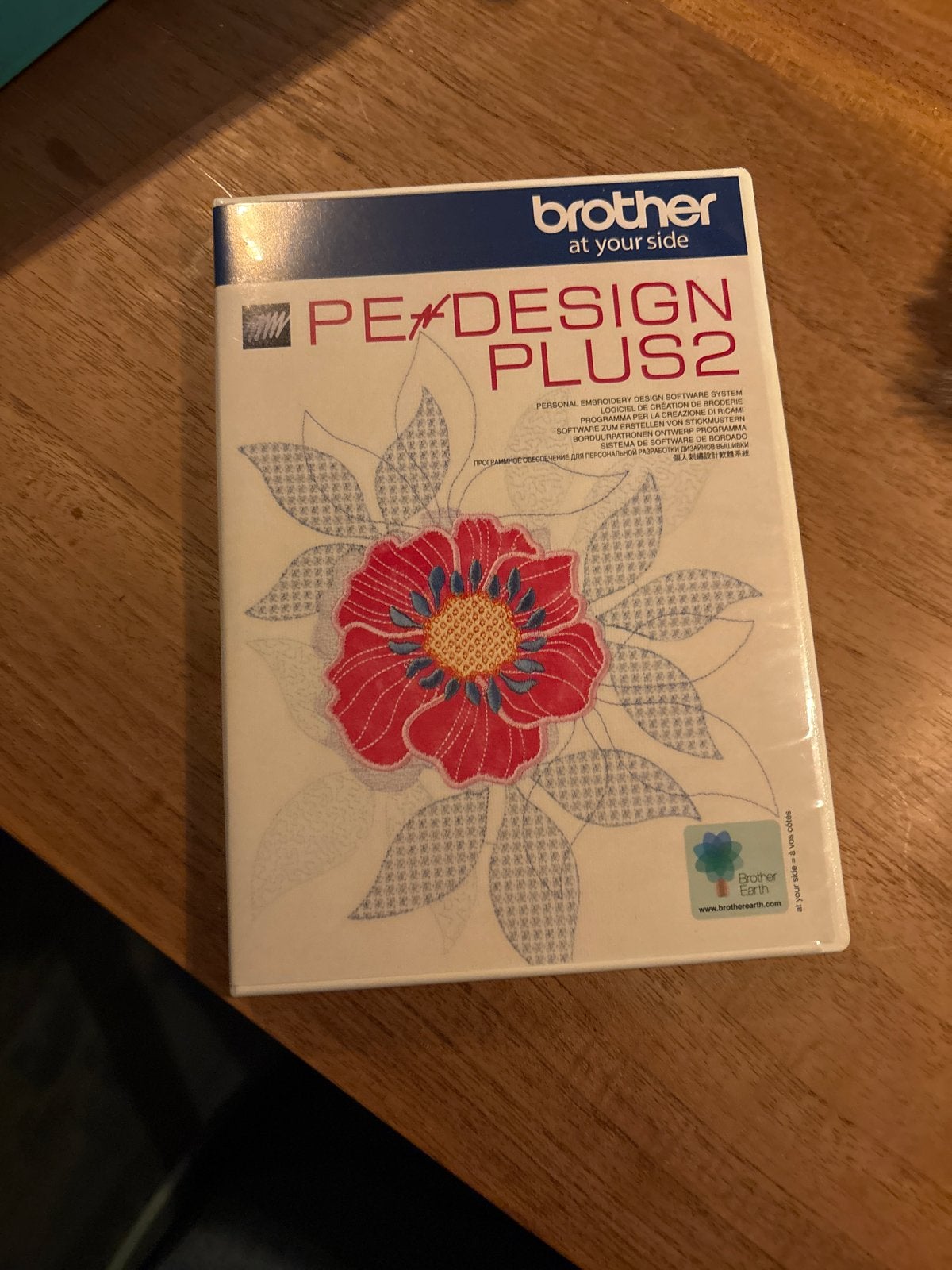 Brother PE-Design Plus 2 Borduursoftware, Ophalen, Zo goed als nieuw, Machineborduren, Borduurmachine