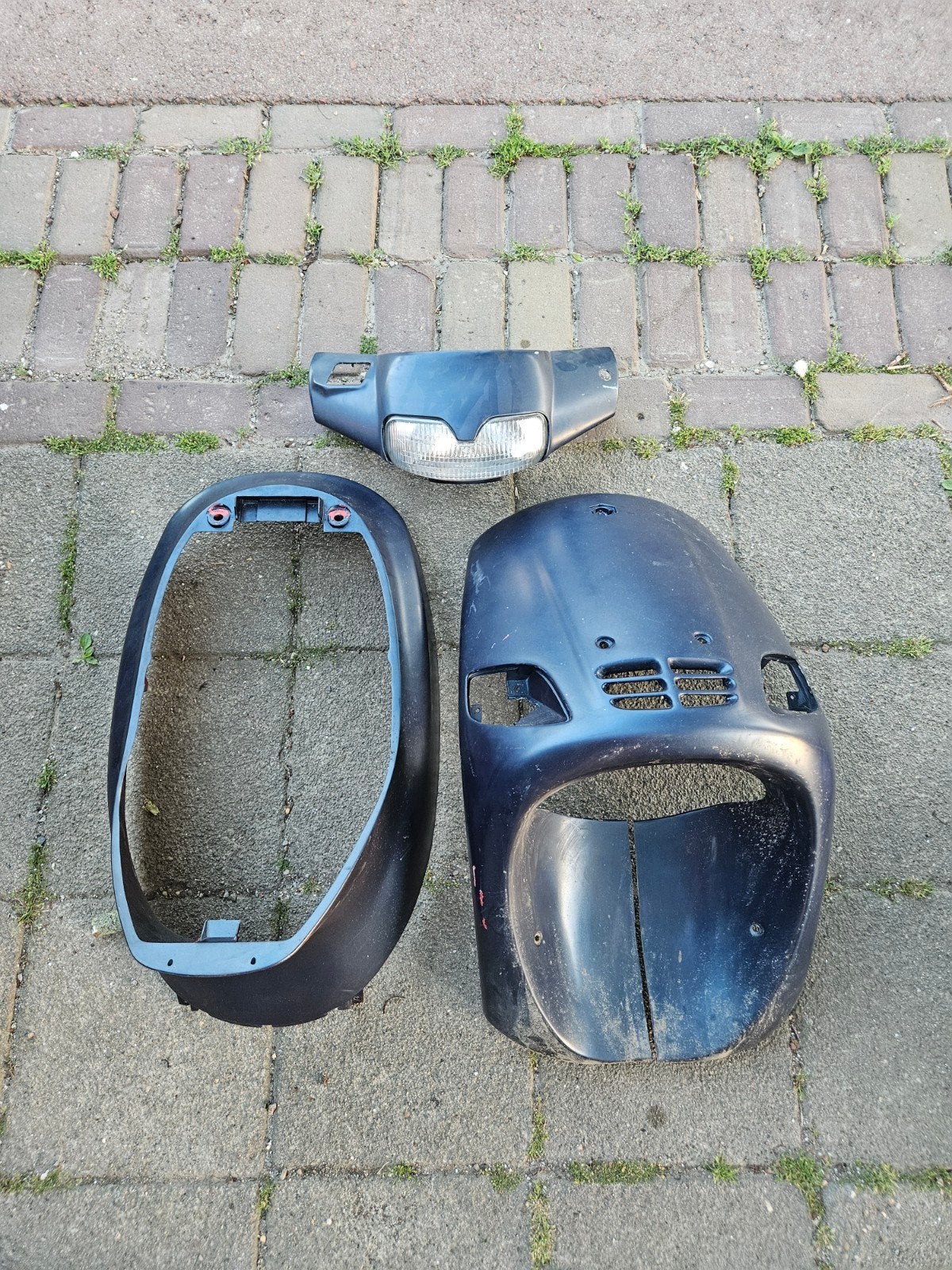 Piaggio zip type 3 kappenset, Ophalen of Verzenden, Gebruikt, Kap, Piaggio Zip