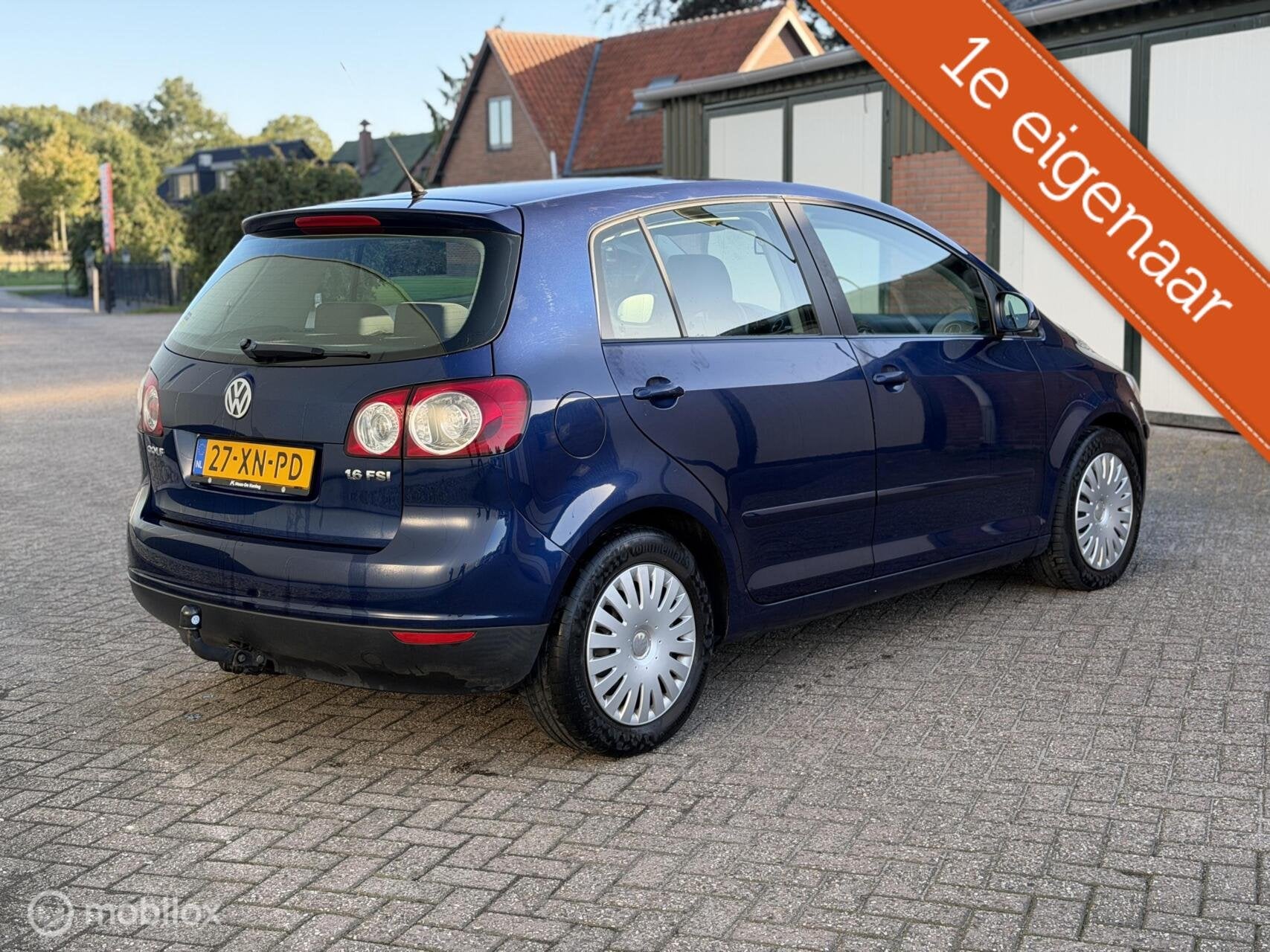 Volkswagen Golf Plus 1.6 FSI 1STE EIGENAAR/NAP/DEALERONDERHO, Auto's, Gebruikt, 4 cilinders, Blauw, 116 pk