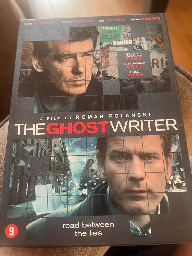 The Ghost Writer DVD - Roman Polanski thriller, Vanaf 12 jaar, Ophalen of Verzenden, Gebruikt, Actiethriller