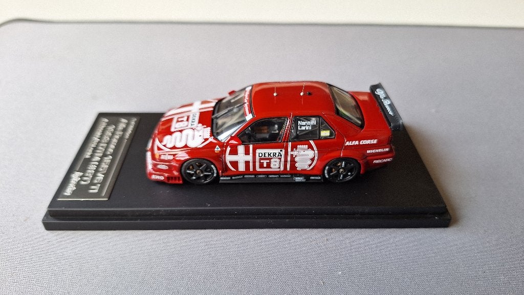 HPI Racing 1:43 Alfa Romeo 155 V6 TI DTM 1993 - #8T, Ophalen of Verzenden, Gebruikt, Auto, Overige merken