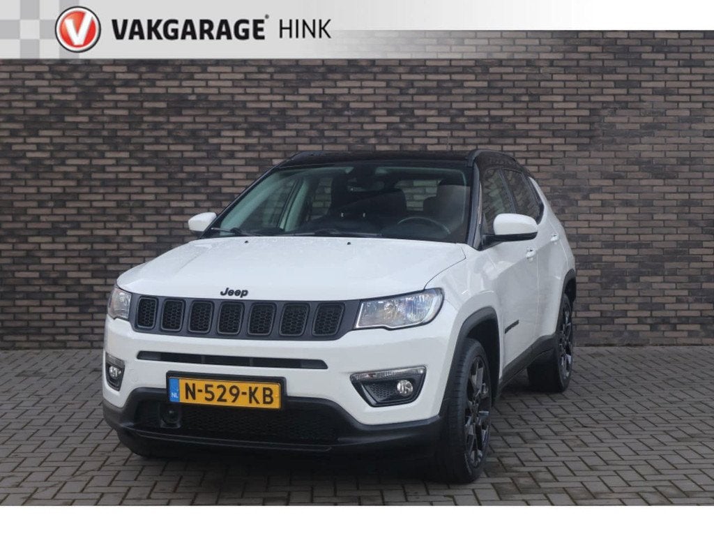 Jeep Compass 1.3T Night Eagle Limited Edition, Auto's, Jeep, Bedrijf, Te koop, Compass, ABS, Airbags, Airconditioning, Alarm, Automatische klimaatregeling
