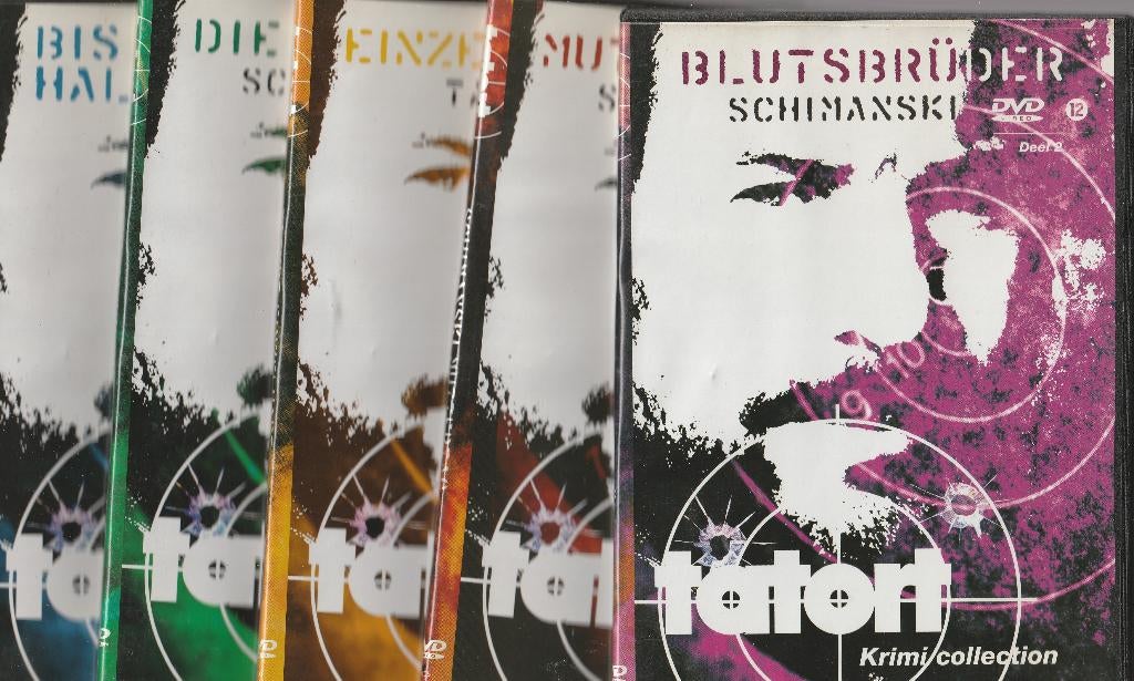 5 Dvd's  Tatort  Schimanski    Krimi collection, Gebruikt, Boxset, Ophalen of Verzenden, Vanaf 12 jaar