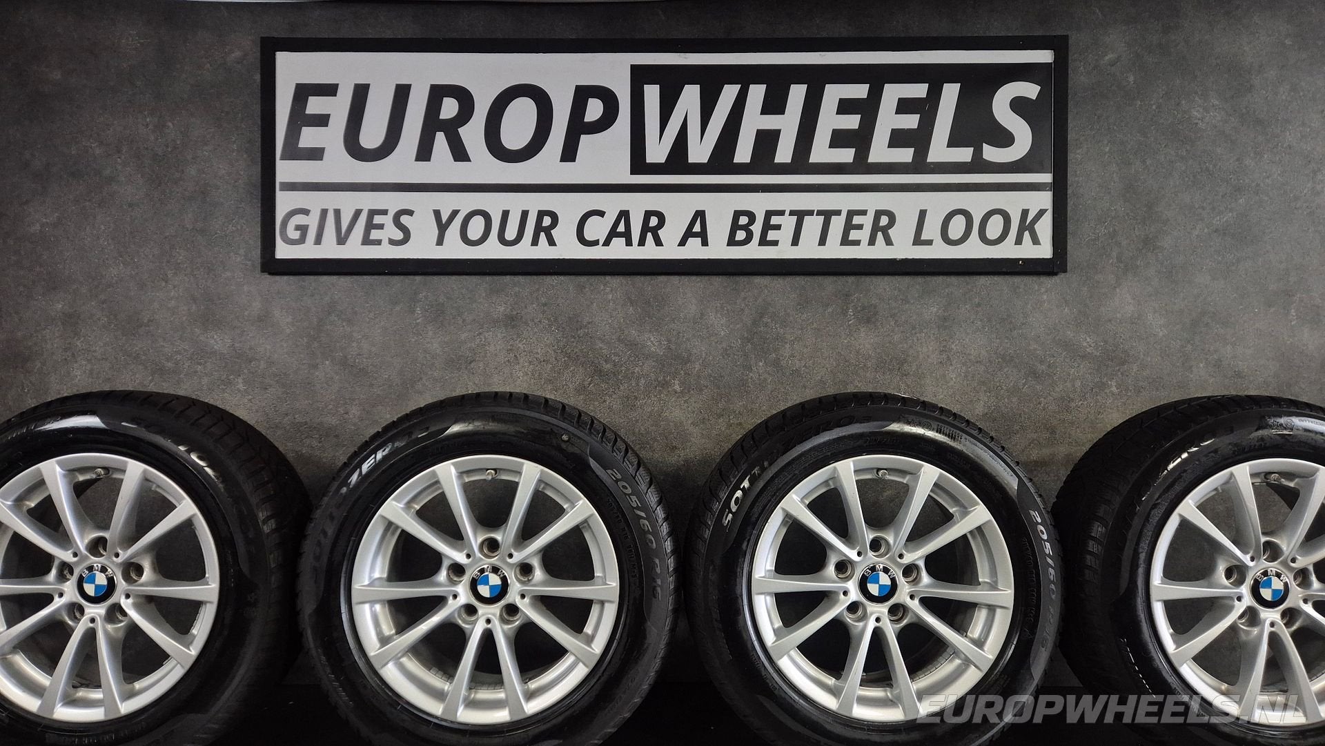 16 inch BMW velgen 3 Serie F30 F31 F32 4 391 winterbanden, Auto-onderdelen, Banden en Velgen, Gebruikt, -, Banden en Velgen, -