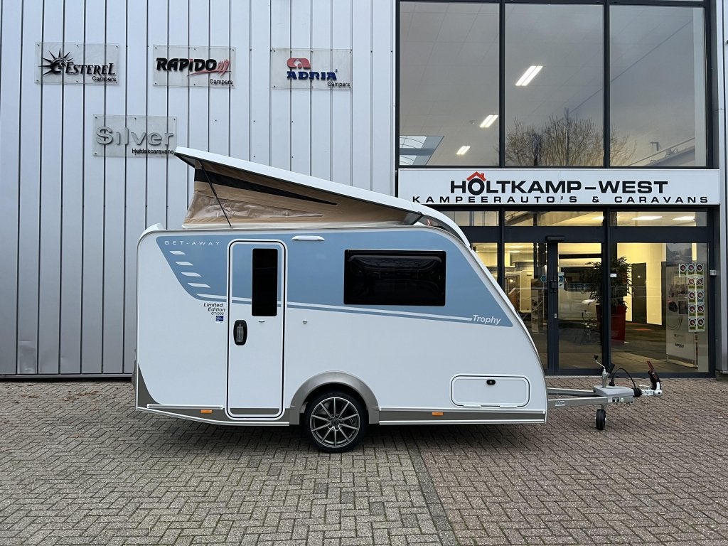 Easy Caravanning GetAway Trophy Limited Edition, Overige merken, Tot en met 2, Treinzit, 2 aparte bedden