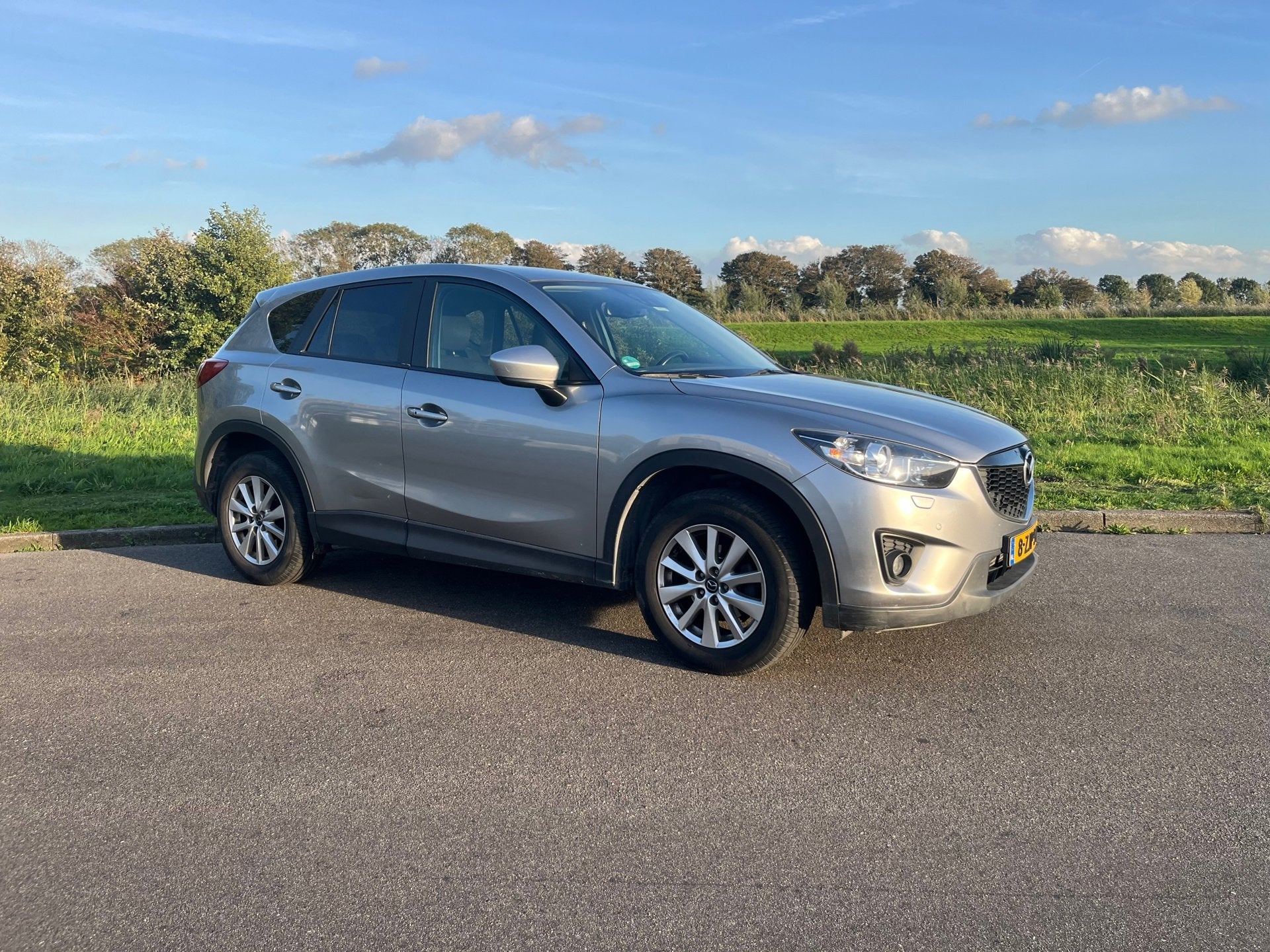 Mazda CX-5 2.2D Skylease+ Limited Ediition 2WD BJ 2015 AIRCO, Auto's, Voorwielaandrijving, Stof, Gebruikt, 4 cilinders