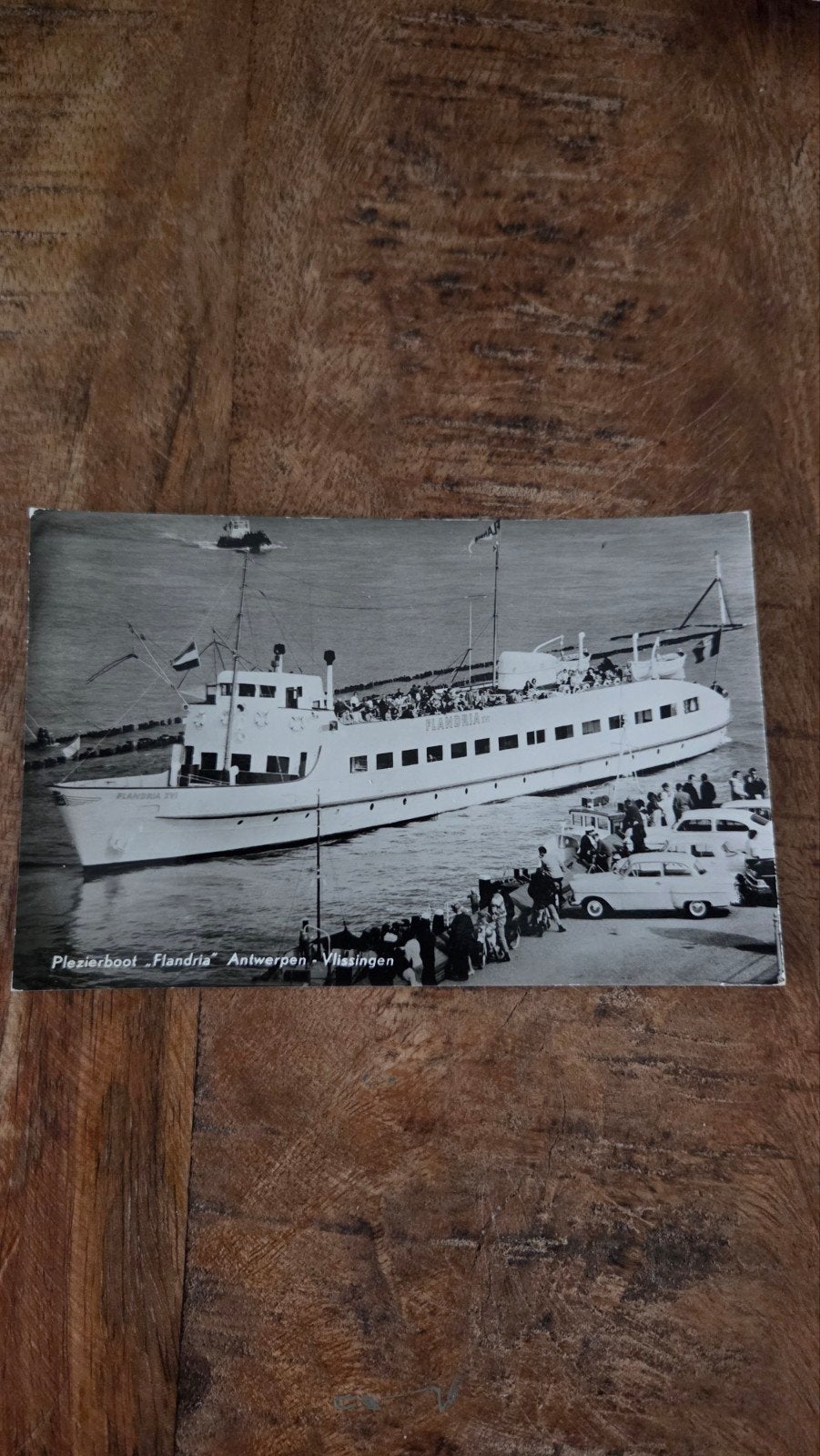 Plezierboot "Flandria" Antwerpen - Vlissingen - Ongelopen, Ophalen of Verzenden