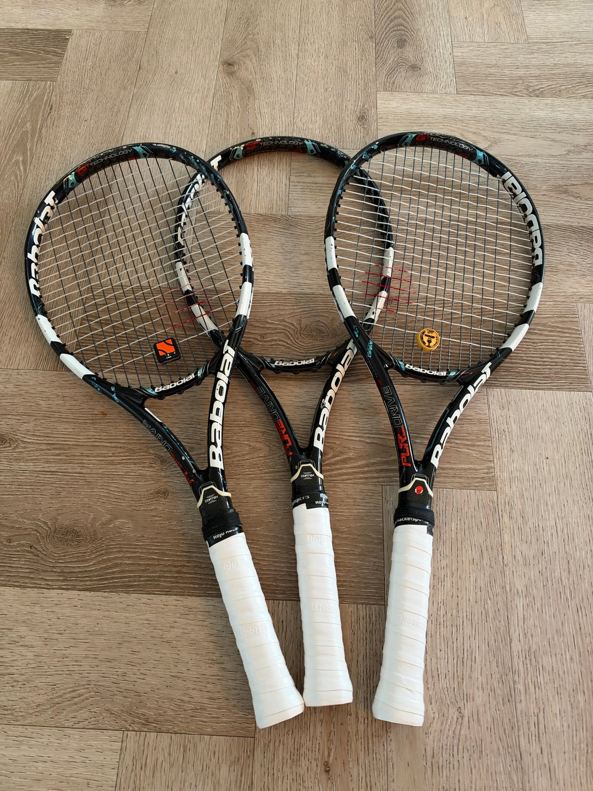 Babolat Pure Drive Tennisrackets (3 stuks), L2, Gebruikt, Ophalen of Verzenden, Racket