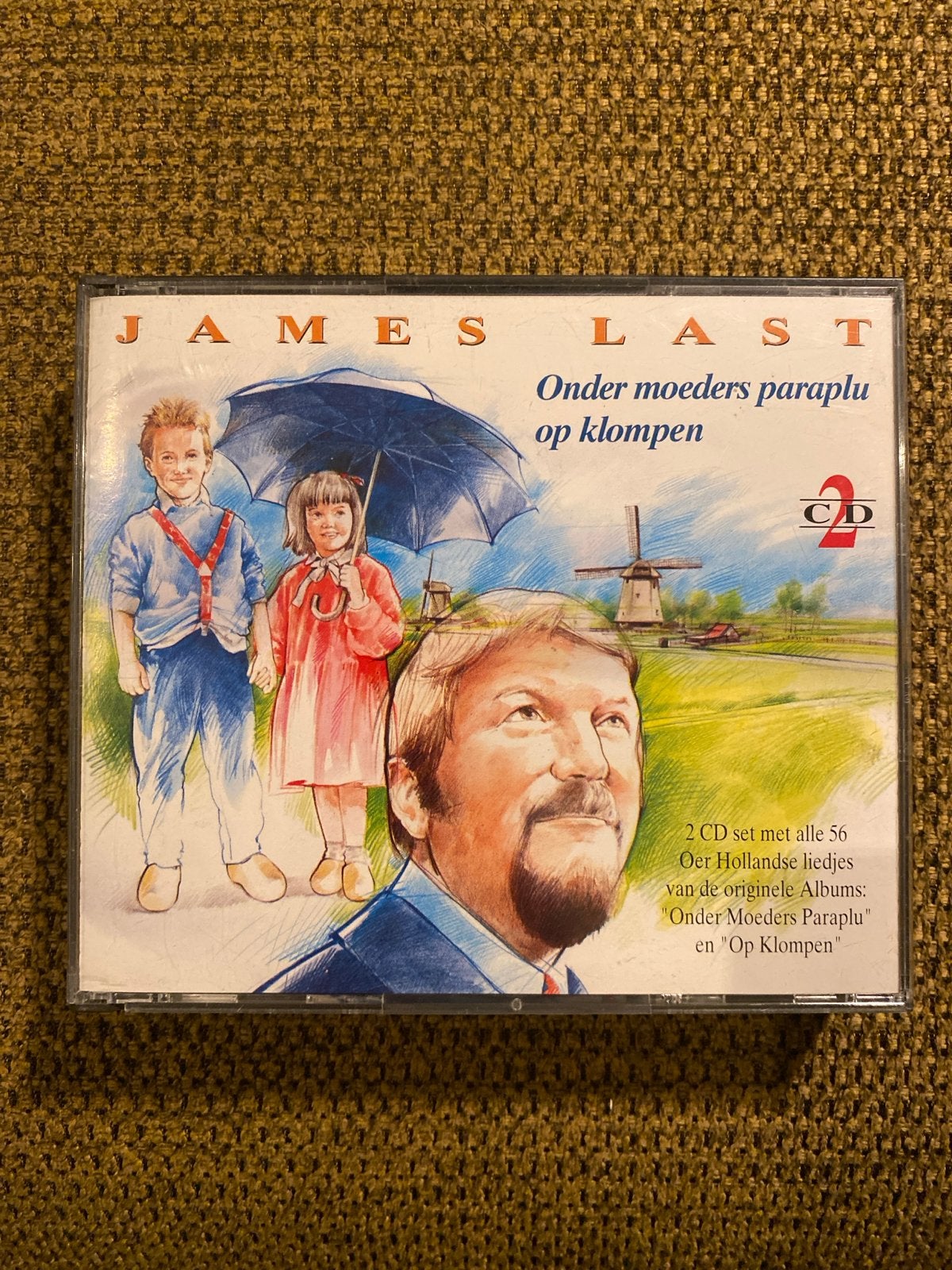 James Last - Onder moeders paraplu / Op klompen (2CD), Overige genres, Ophalen of Verzenden, Zo goed als nieuw, Inclusief boekje