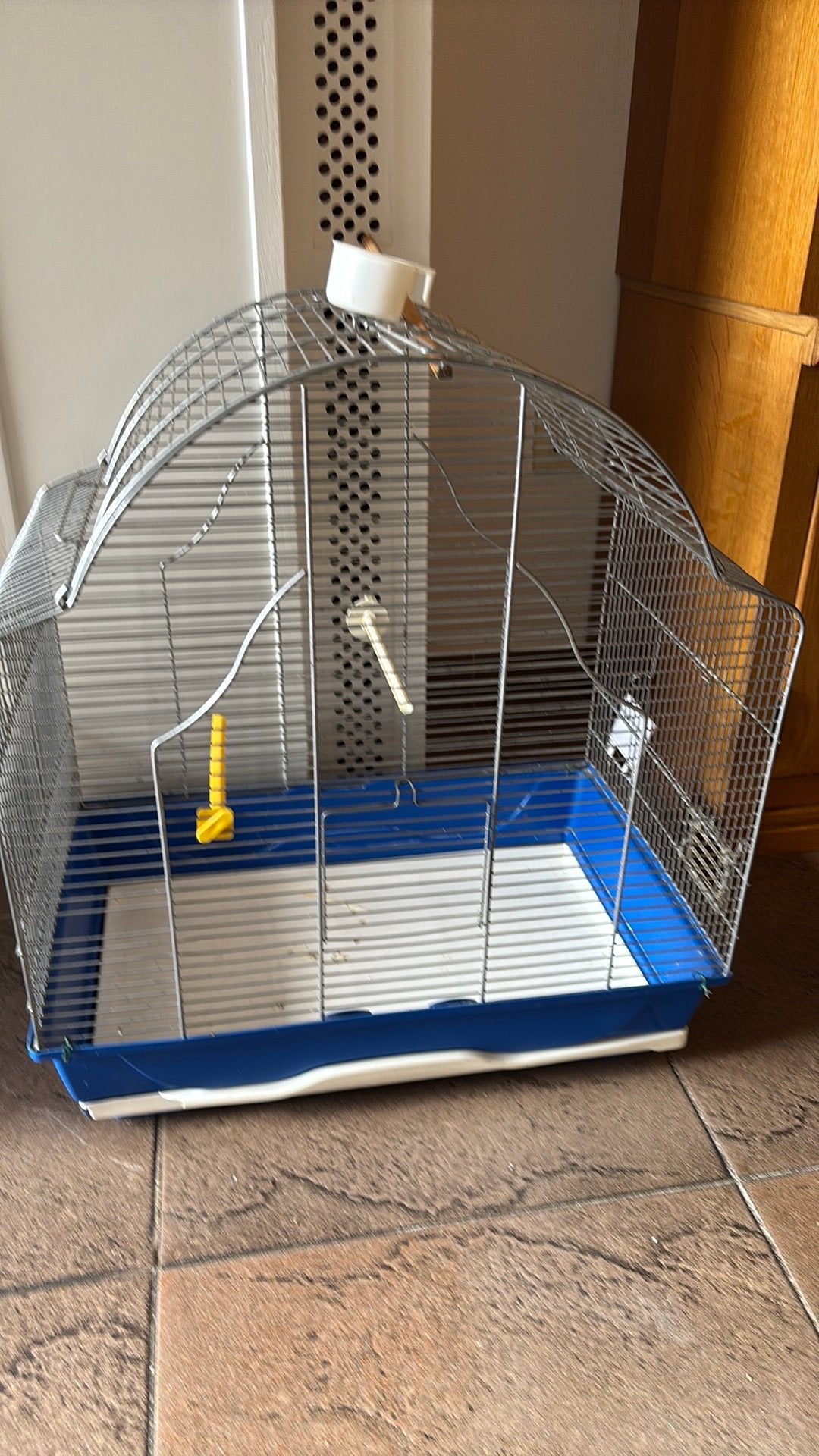 Vogelkooi, Dieren en Toebehoren, Vogels | Hokken en Kooien, Ophalen of Verzenden, Zo goed als nieuw, Metaal, Vogelkooi