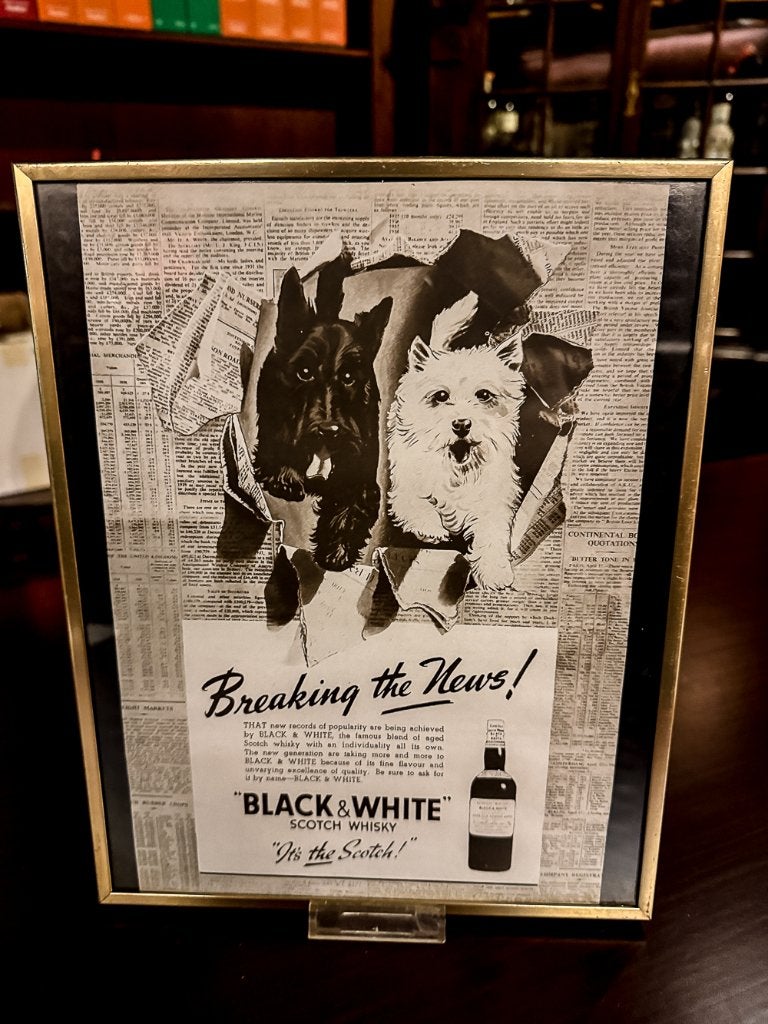 Diverse oude whiskyadvertenties., Ophalen, Gebruikt, Overige typen