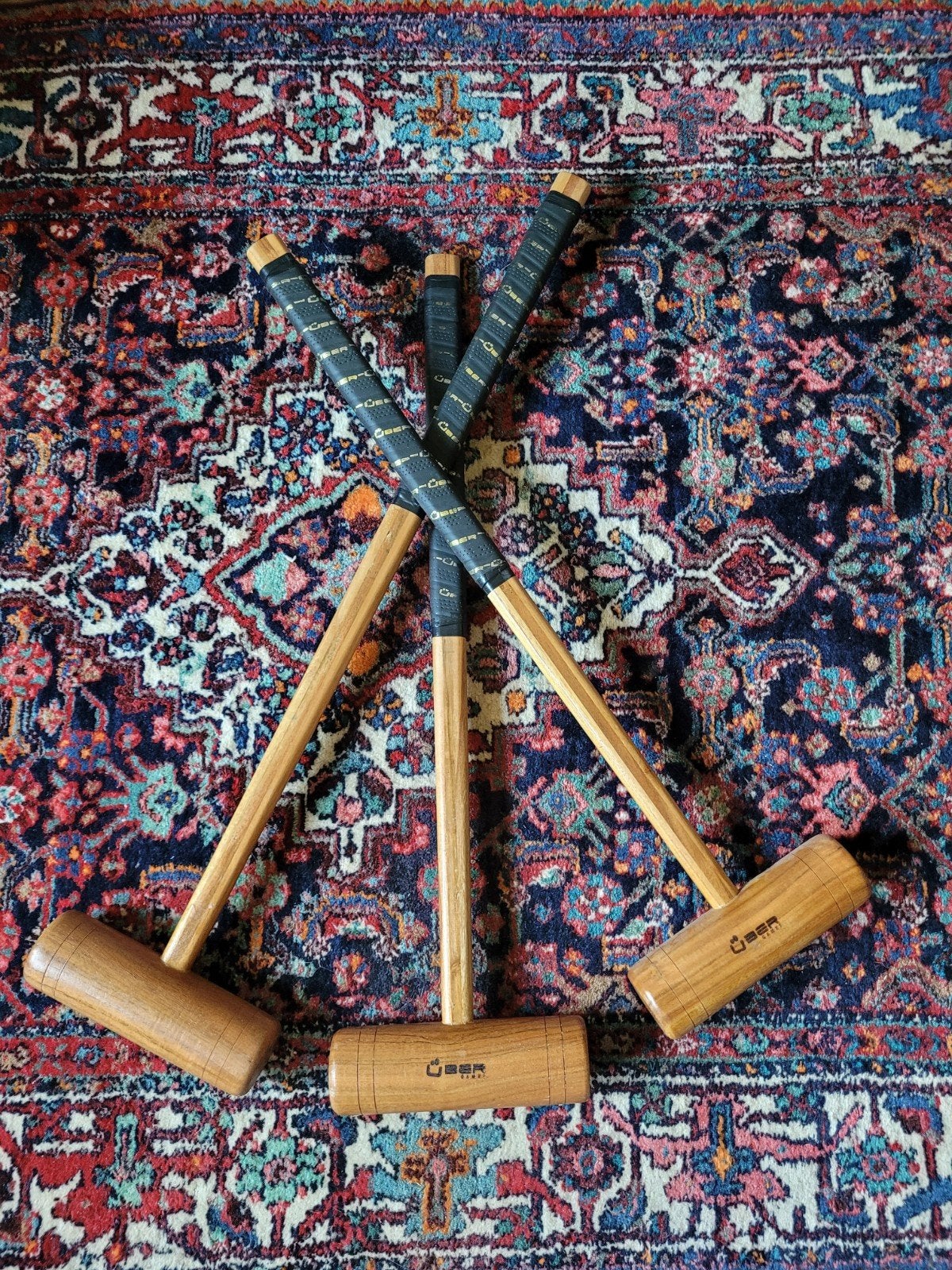 Uber Games Croquet hamers - 89 cm steel, Ophalen of Verzenden, Zo goed als nieuw