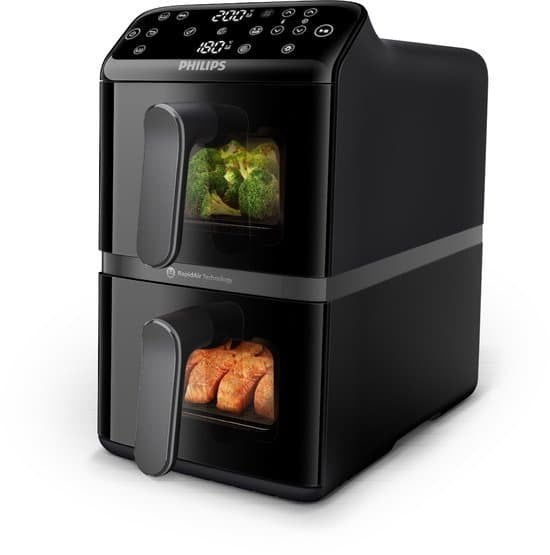 Philips Dual-Stacked Dubbele Airfryer 4000 Series, Triple J Online, Info@triplejonline.nl, De Spinnekop 9