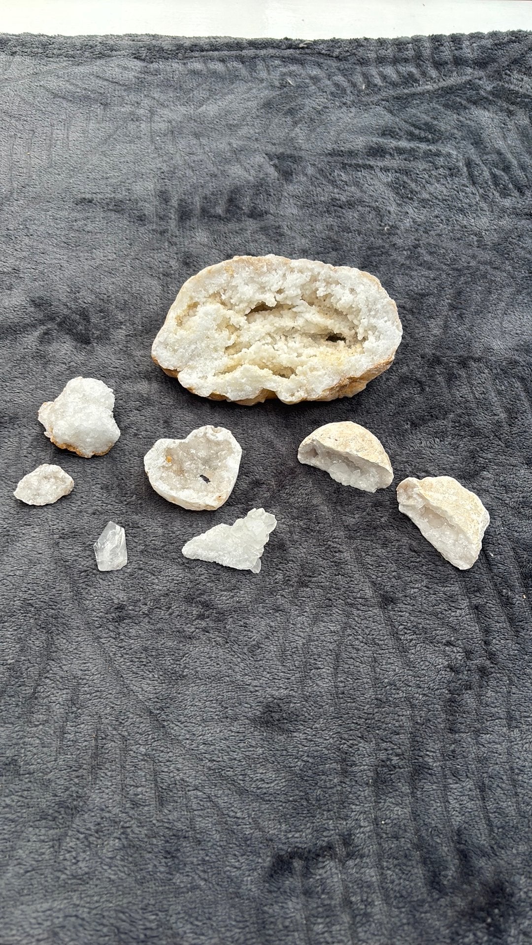 Bergkristal klusters en geodes, Ophalen of Verzenden