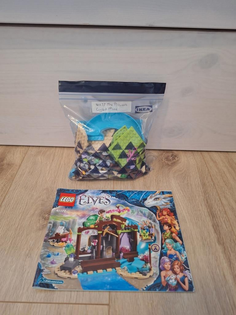 LEGO Elves - De Kostbare Kristalmijn, Ophalen of Verzenden, Zo goed als nieuw