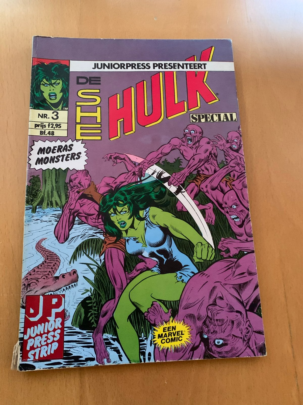De She-Hulk Special Nr. 3 - Juniorpress Strip, Eén stripboek, Ophalen of Verzenden, Gelezen