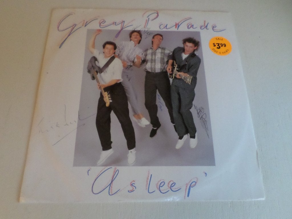 Grey Parade - Asleep Maxisingle Gesigneerd, Speciale editie, Ophalen of Verzenden, Zo goed als nieuw, Pop