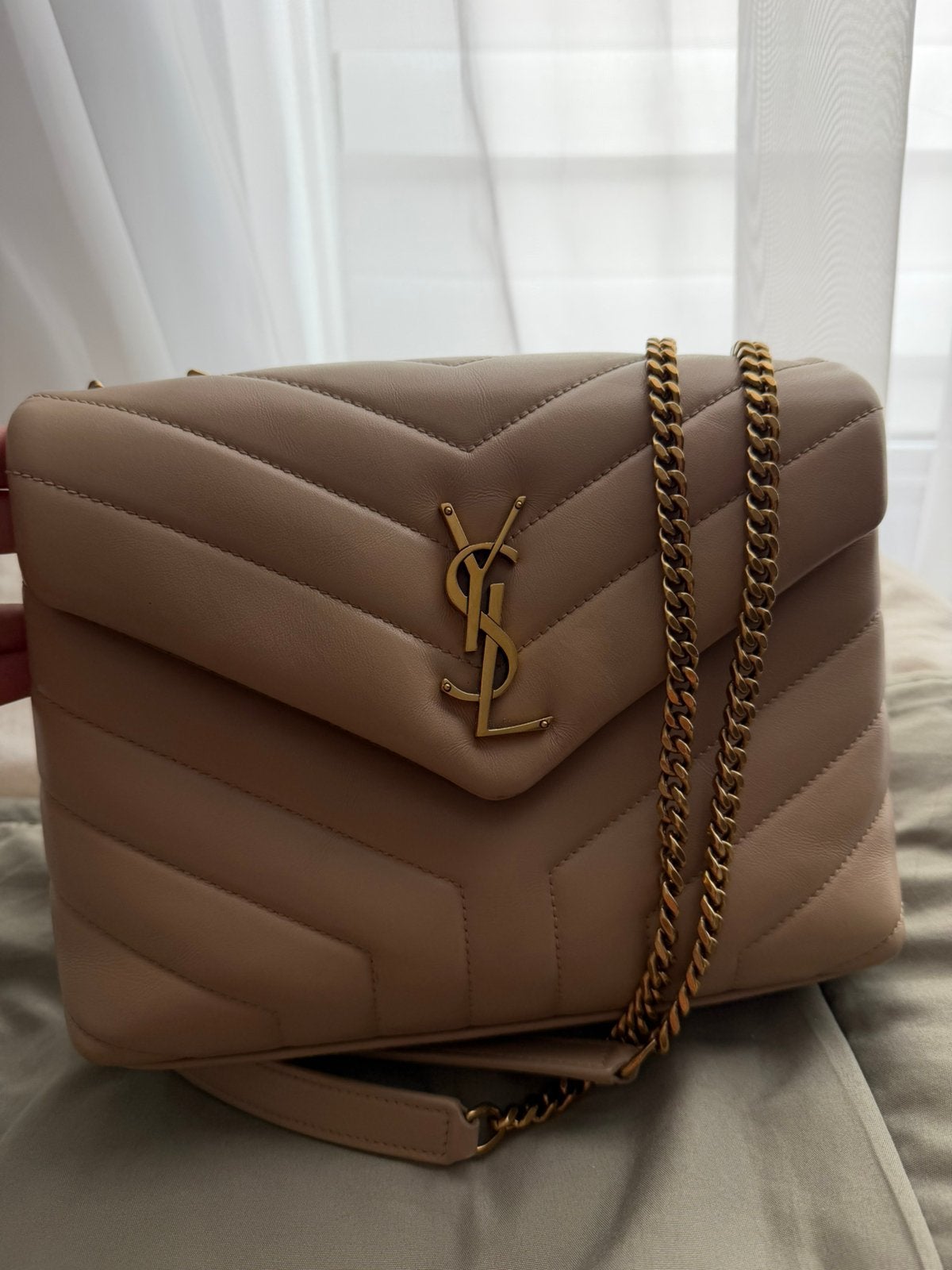 Saint laurent lou lou, Ophalen of Verzenden, Zo goed als nieuw, Zwart, Handtas