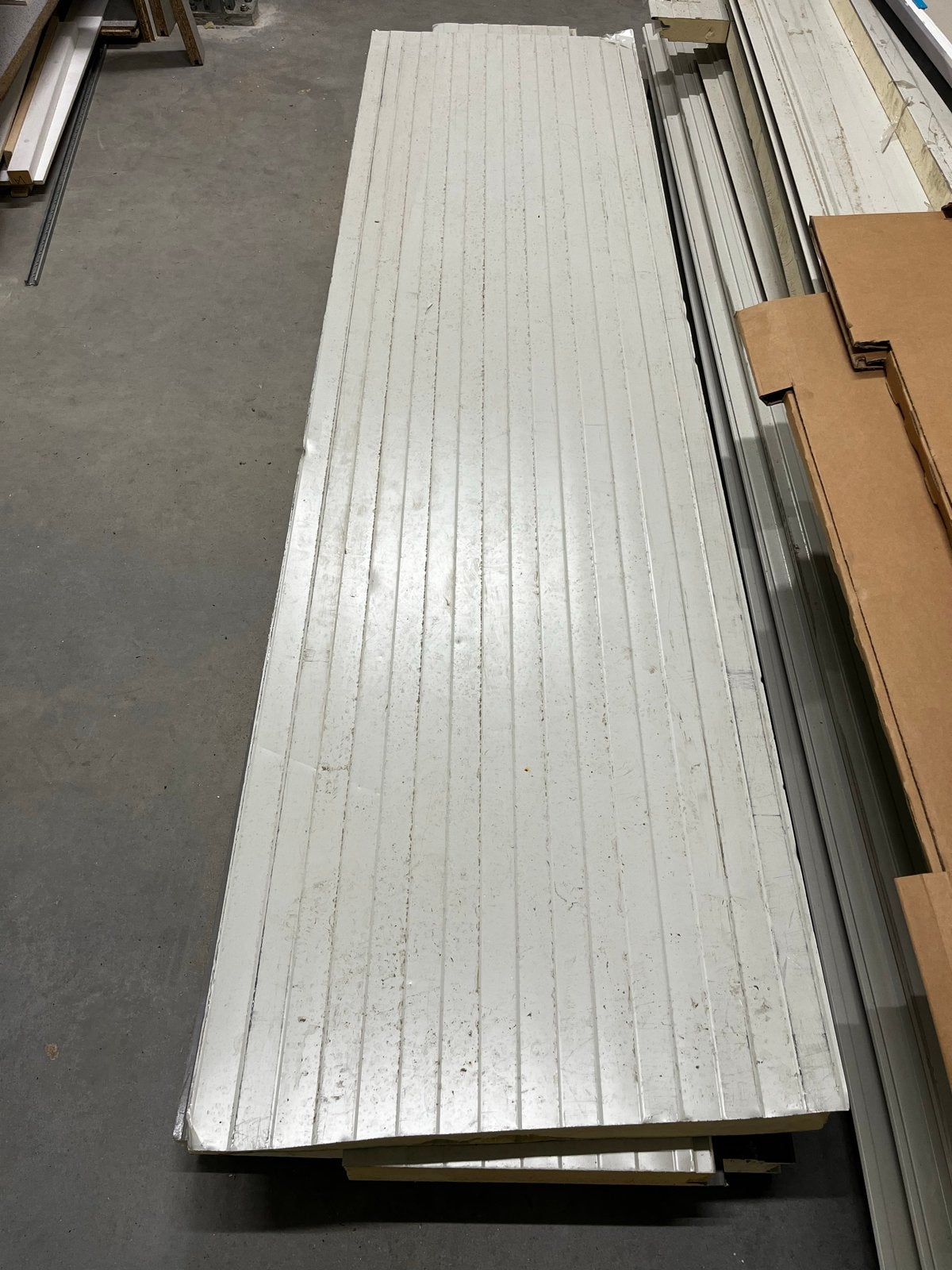 Falk Dakpanelen Wandpanelen Sandwichpanelen 100 mm Gratis, Doe-het-zelf en Verbouw, Platen en Panelen, Ophalen, Gebruikt, Overige materialen