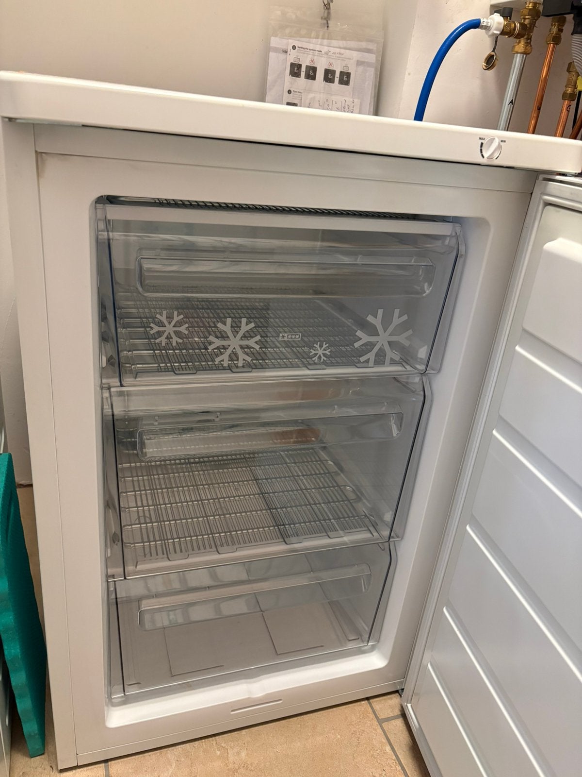 Diepvries, Ophalen, Zo goed als nieuw, Minder dan 60 cm, Vrieskast