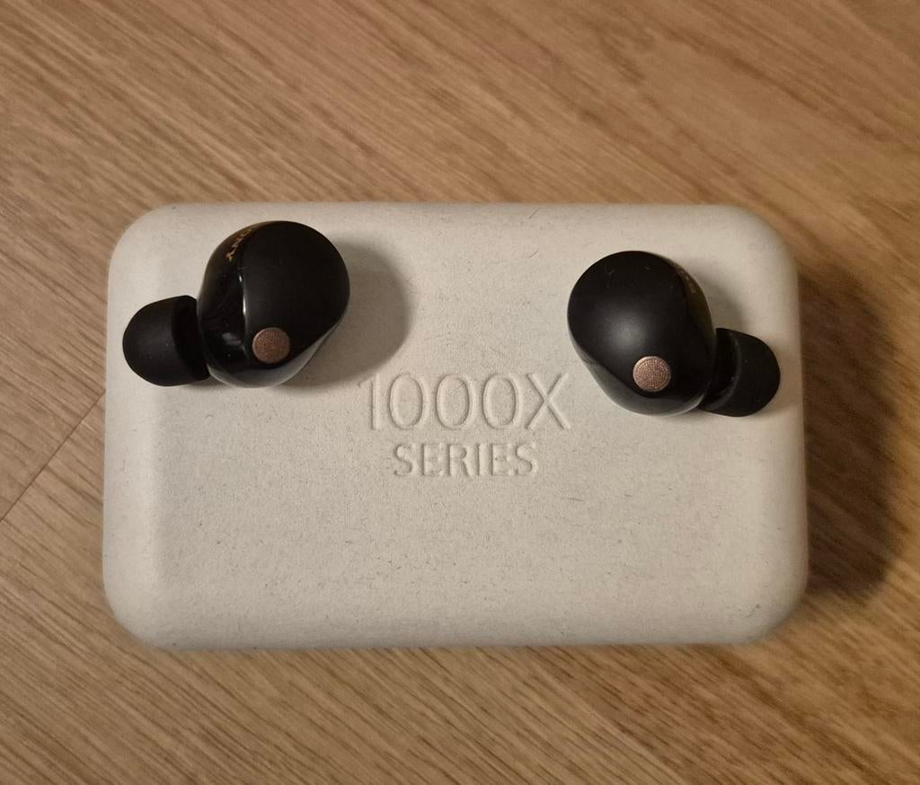 WF-1000XM5 Sony zwarte losse oortjes, Ophalen of Verzenden