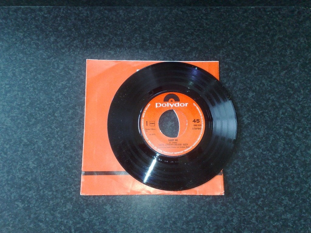 David crosby / graham nash - Carry me, Ophalen of Verzenden, Zo goed als nieuw, Pop