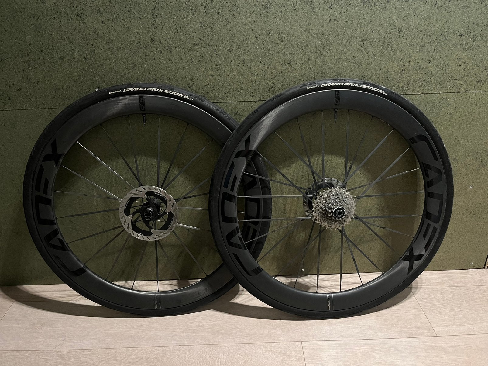 Cadex 50 Disc Tubeless Racefiets Wielen, Wiel, Ophalen of Verzenden, Zo goed als nieuw, Racefiets