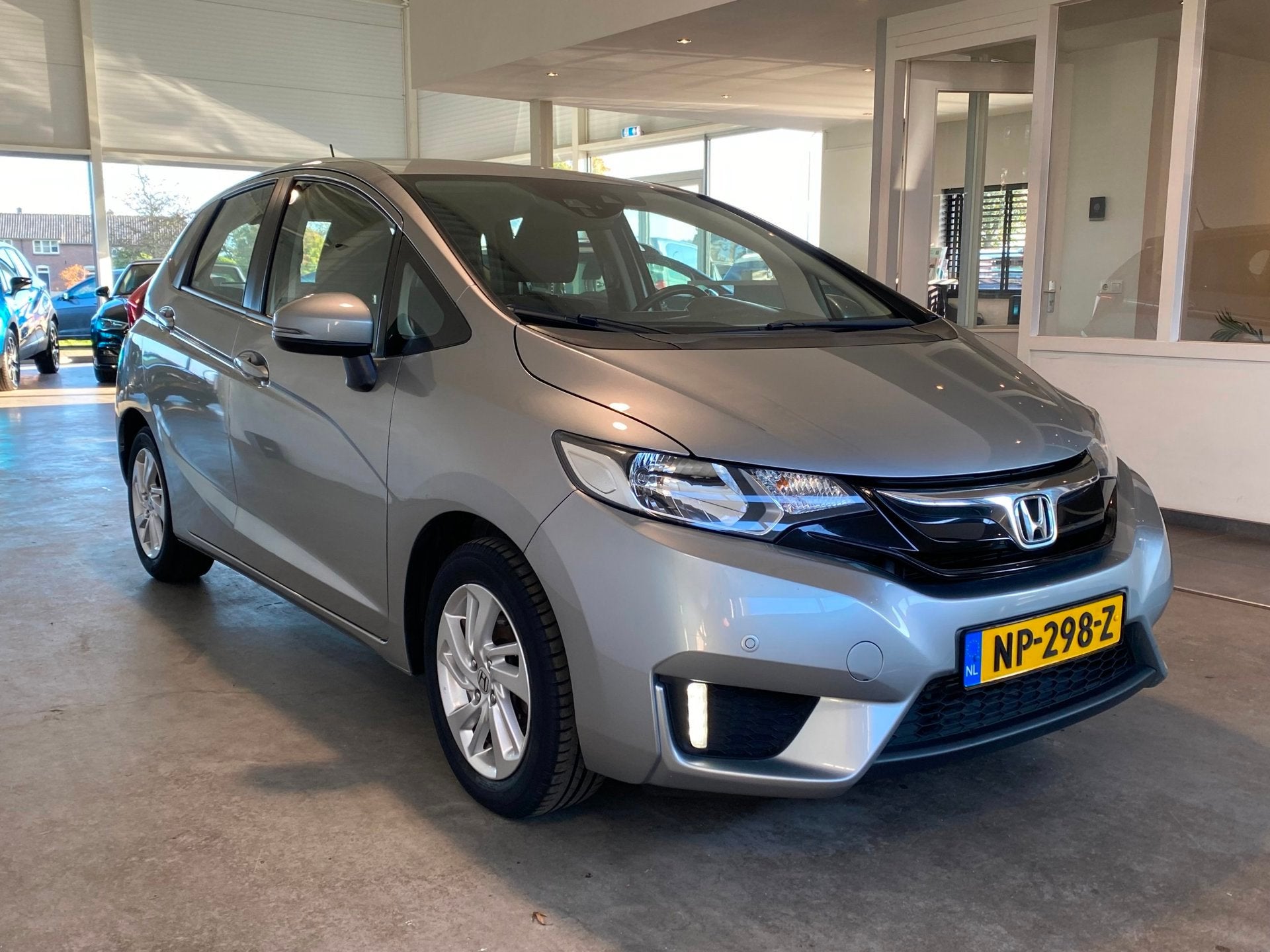 Honda Jazz 1.3 i-VTEC Trekhaak Cruise Navi NL-auto, Auto's, Voorwielaandrijving, 450 kg, Gebruikt, Euro 6