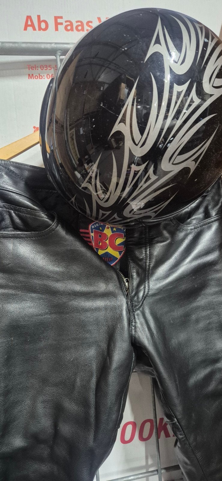Motorhelm met tribal design - Maat M, Motoren, Overige merken, M, Heren, Jethelm