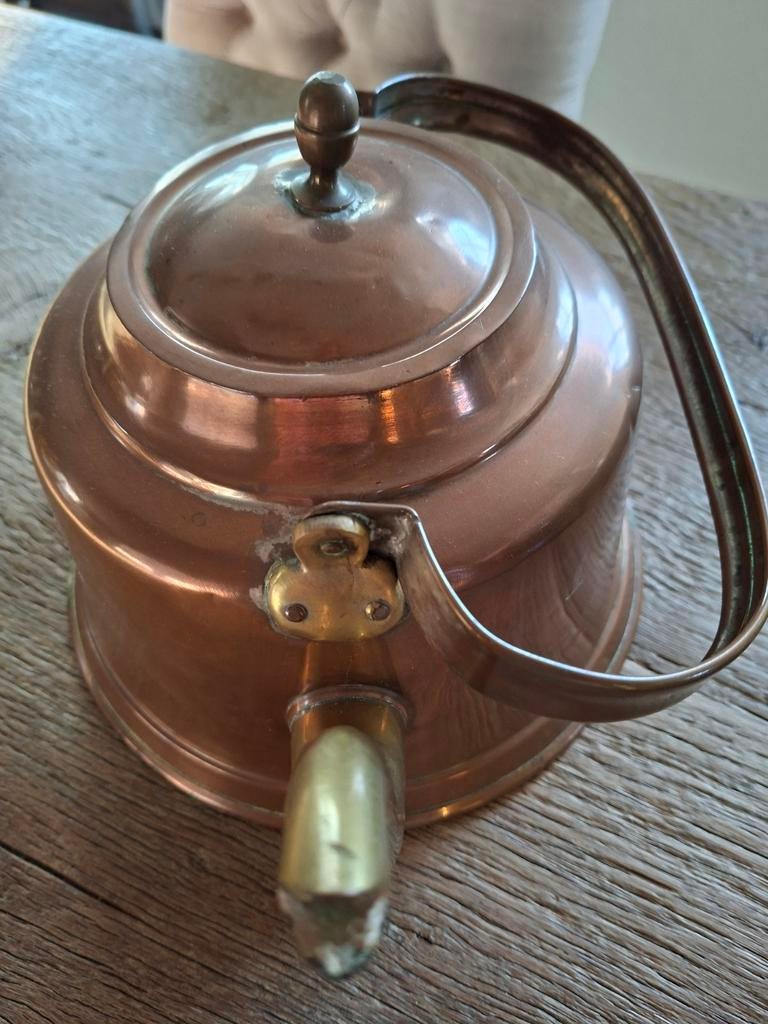 Oude koperen ketel., Huis en Inrichting, Keuken | Potten en Pannen, Overige materialen, Ophalen of Verzenden