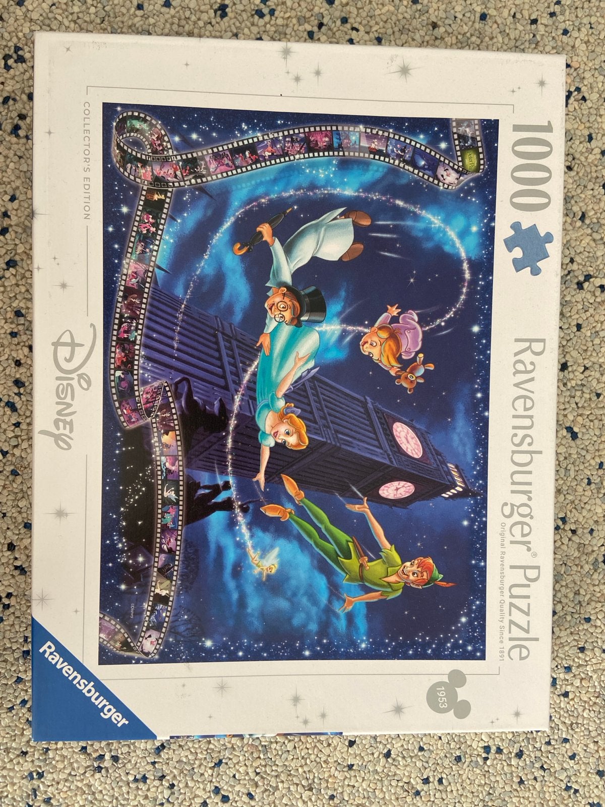 Ravensburger Disney Peter Pan Legpuzzel 1000 stukjes, Ophalen of Verzenden, 500 t/m 1500 stukjes, Zo goed als nieuw, Legpuzzel