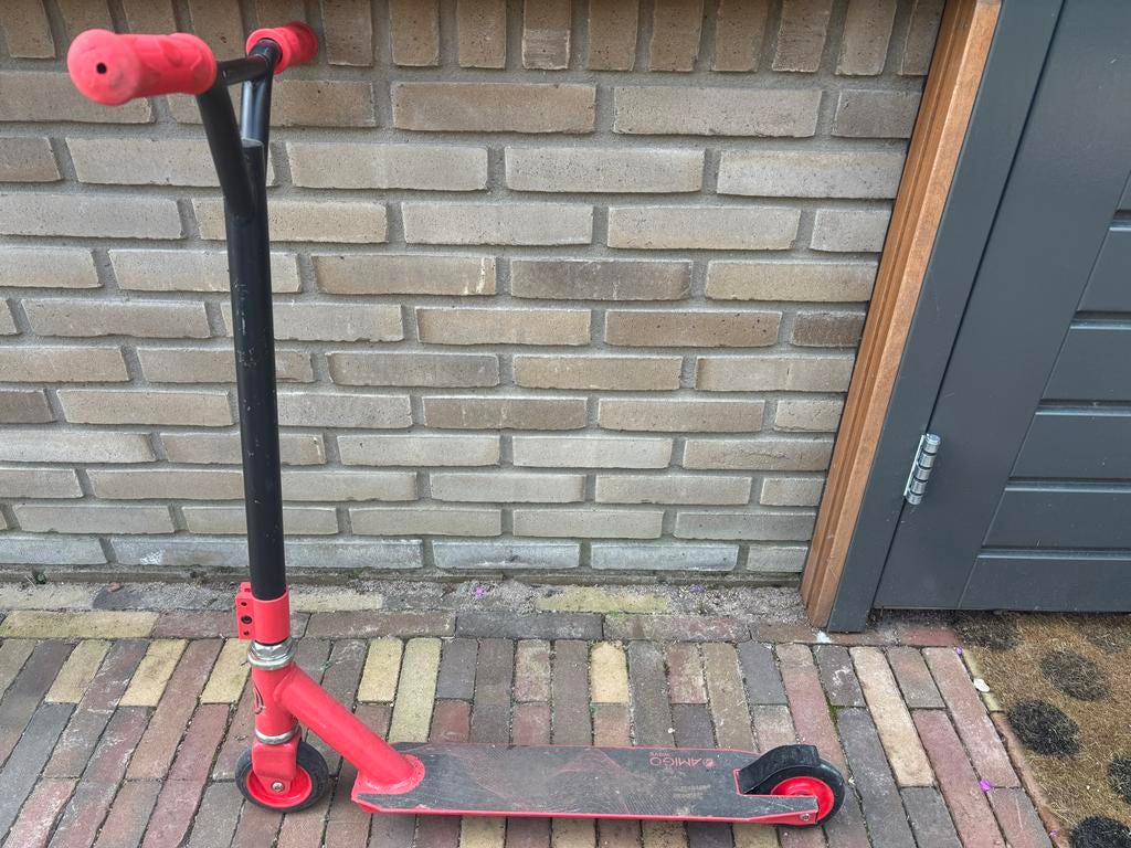Rode Amigo stuntstep - Gebruikt, Fietsen en Brommers, Steps, Ophalen, Gebruikt, Gewone step