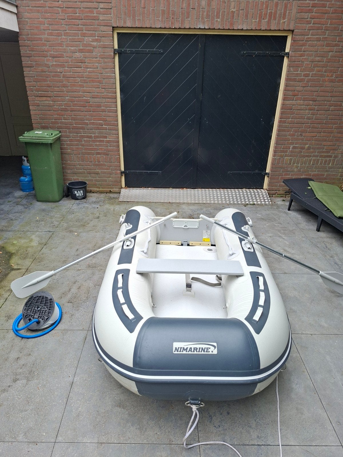 Nimarine MX290 opblaasbare rubberboot, Watersport en Boten, Ophalen