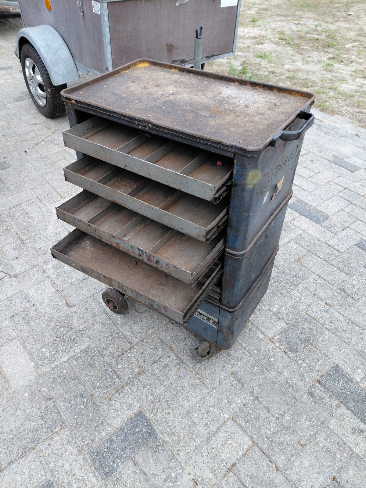 gedore  gereedschapkist, Doe-het-zelf en Verbouw, Gereedschapskisten, Ophalen of Verzenden