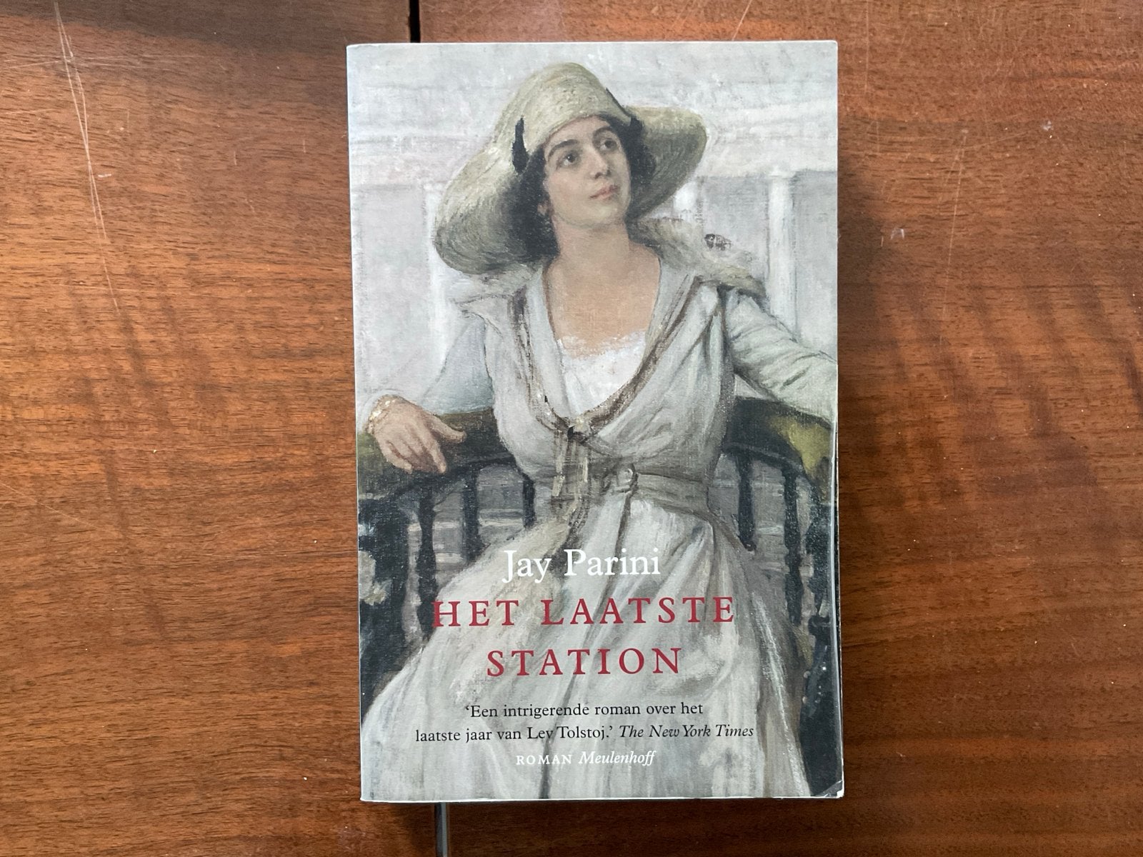Het Laatste Station - Jay Parini (Roman), Ophalen of Verzenden, Gelezen, Nederland