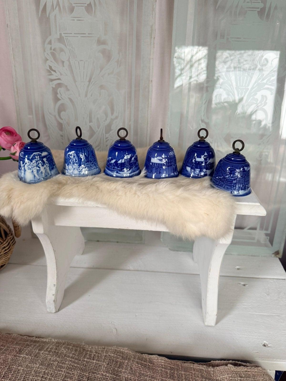 Bing&Grǒndal Royal Copenhagen kerst klokjes 6 stks, Diversen, Kerst, Nieuw, Ophalen
