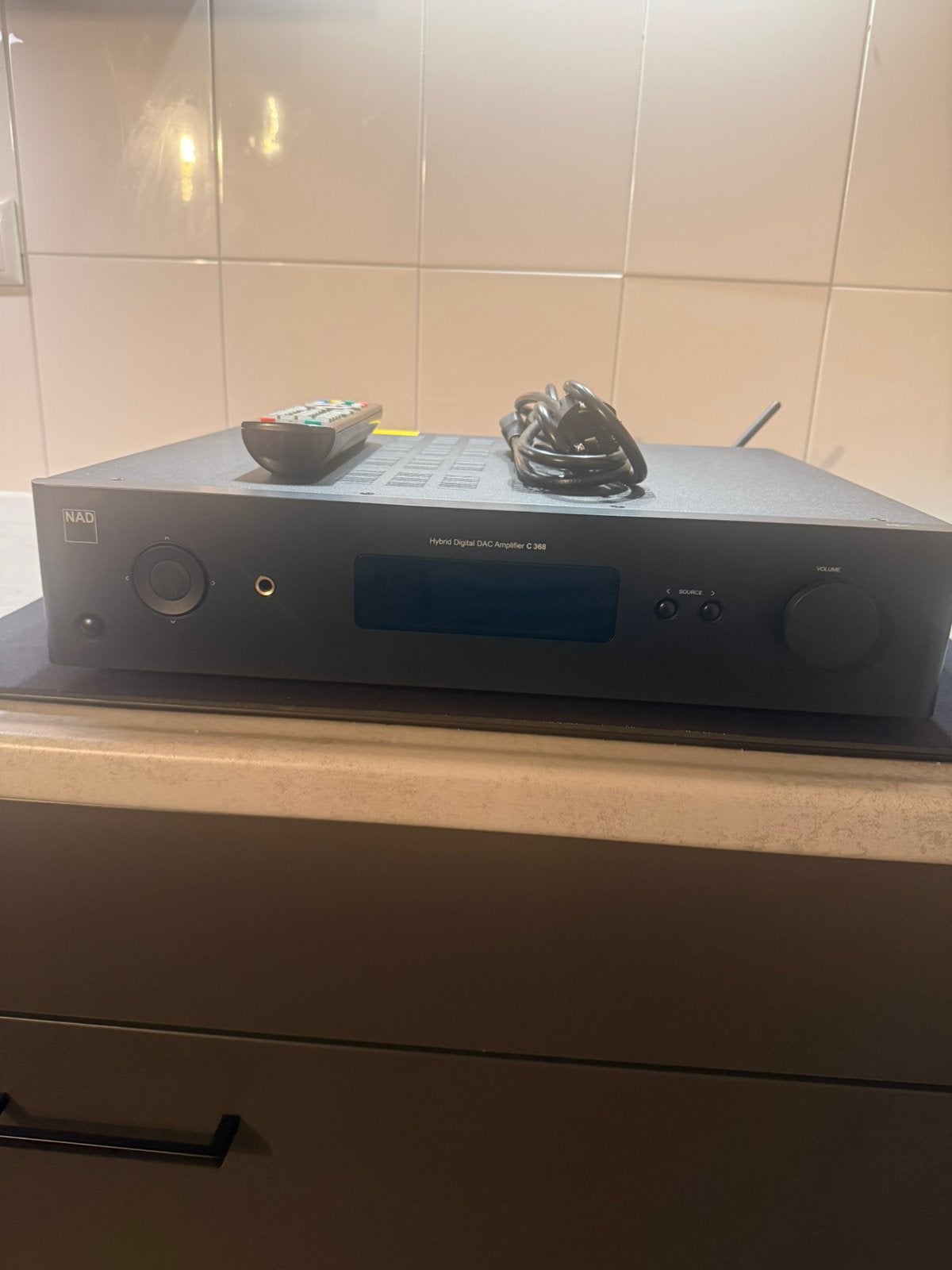 NAD C 368 Hybride Versterker – incl. BluOS & HDMI Modules, Overige merken, Ophalen of Verzenden, Zo goed als nieuw, 60 tot 120 watt
