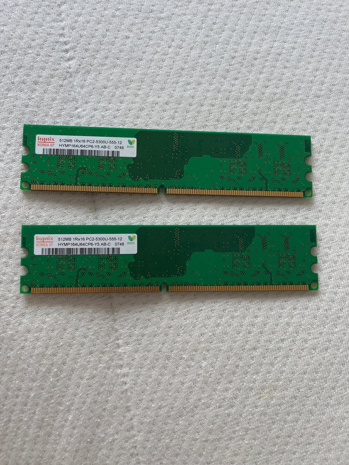Hynix 512MB DDR2 RAM Geheugen PC2-5300U, Verzenden, Server, DDR2, Gebruikt