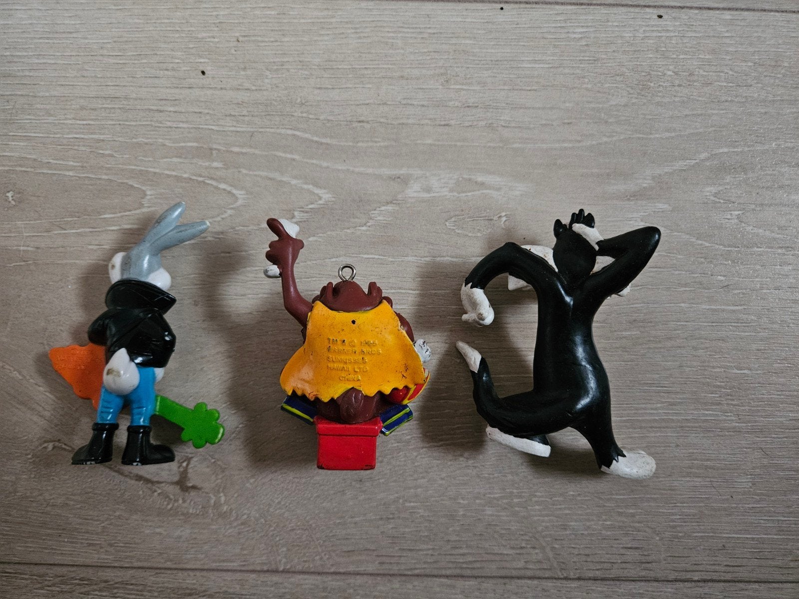 Looney Tunes Figuren: Bugs Bunny, Taz en Sylvester, Ophalen of Verzenden, Gebruikt
