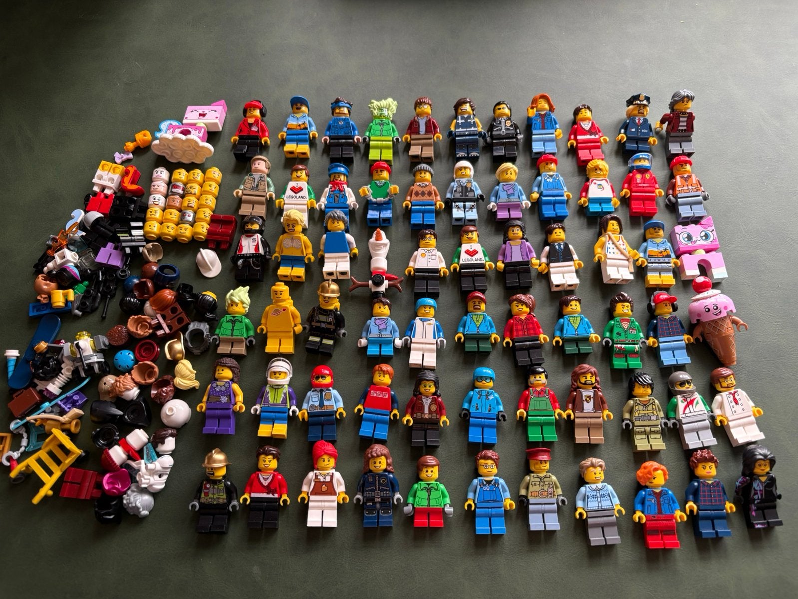Grote partij lego minifiguren poppetjes, Lego, Lego, Verzenden, Zo goed als nieuw
