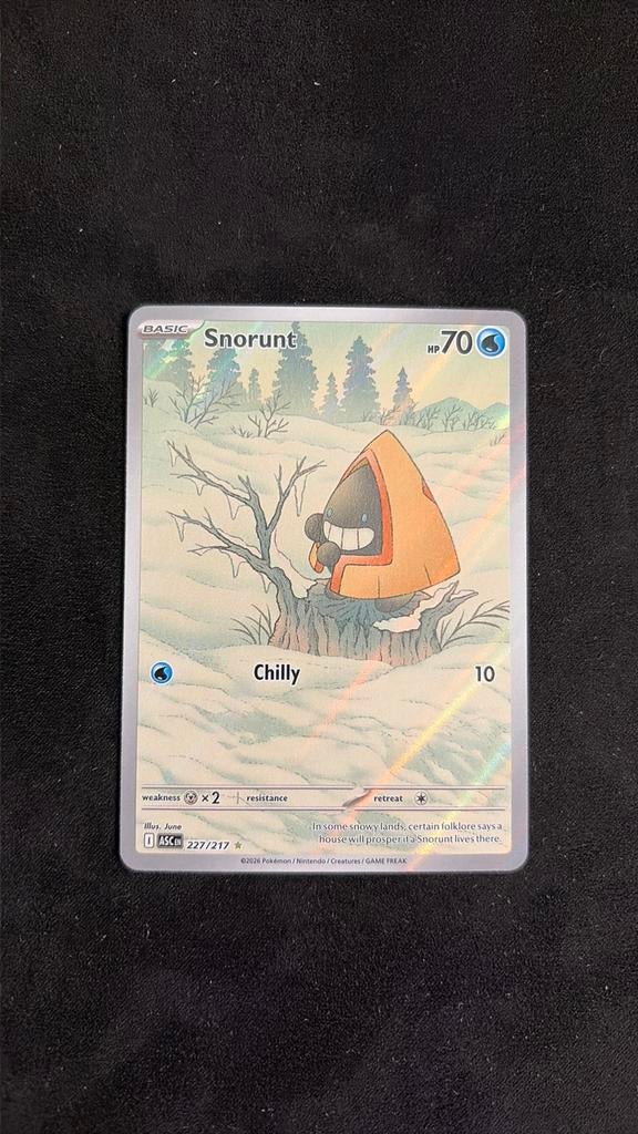 Snorunt 228/217 Ascended Heroes, Ophalen of Verzenden, Zo goed als nieuw