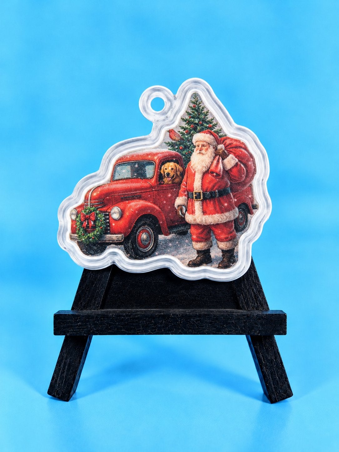 PAMP Suisse🇨🇭Santa & Red Truck 2026 1 oz Silver Coin 999.9, Ophalen of Verzenden, Zilver